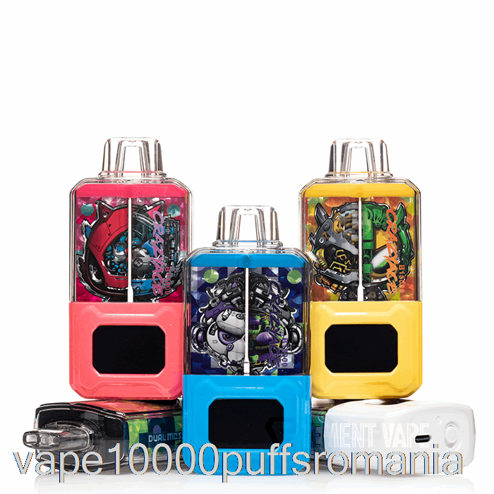 Vape Romania Crazyace B15000 Gummy De Mere De Unica Folosinta